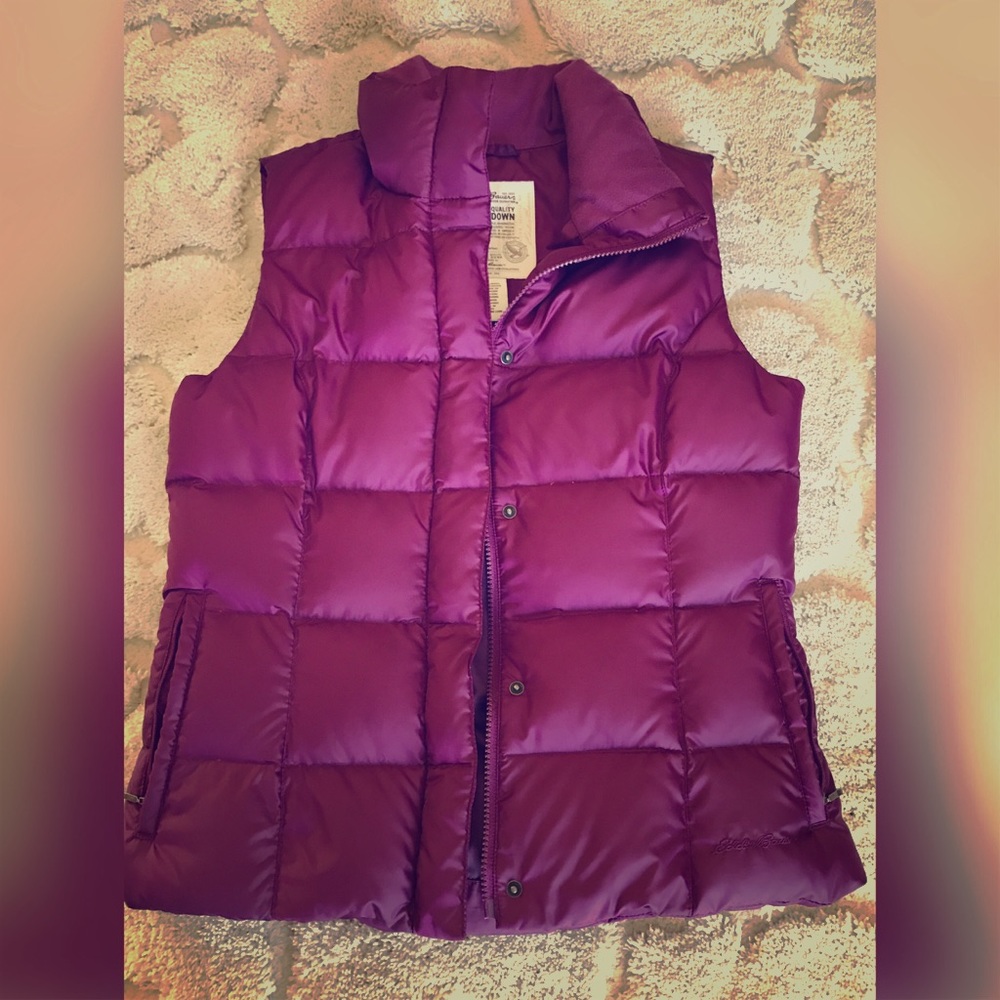 Eddie Bauer Premium Quality Goose Down Vest💯